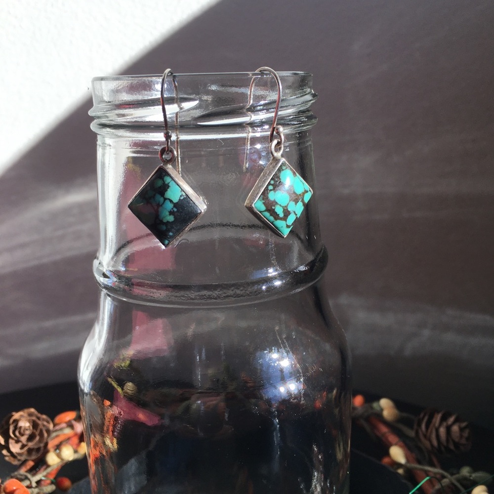 Turquoise and Silver earrings